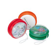 gadżet dla dzieci plastikowe jojo z grą na kuleczki zestaw różne kolory